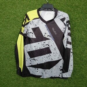 Fox Motocross Racing Jersey Long Sleeve Mens Size L Graphic Print Activewear